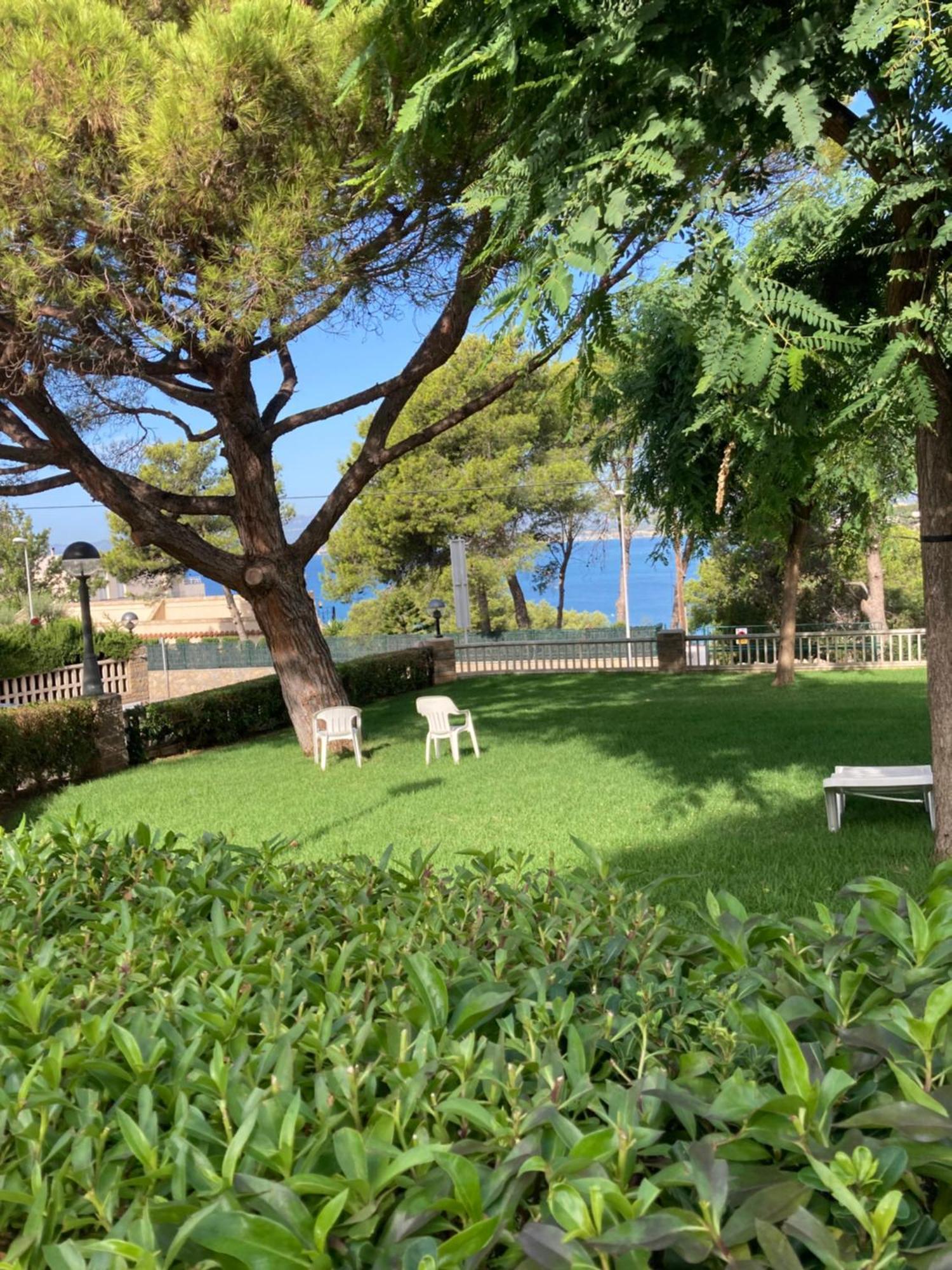 Appartement Vue Mer Avec Piscine Et Wifi 萨洛 外观 照片